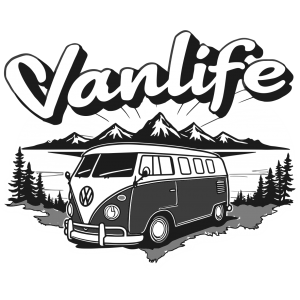 Autocollant Van Life Canada 2