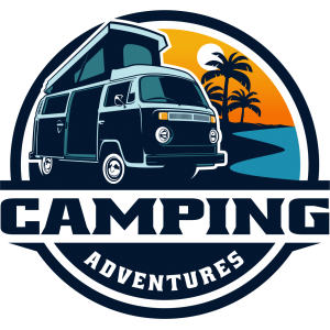 Autocollant Van Camping Adventures