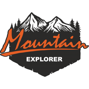 Autocollant Mountain Explorer