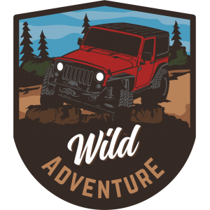 Autocollant Wild Adventure