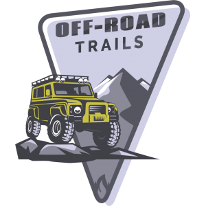 Autocollant 4x4 Off Road Trails