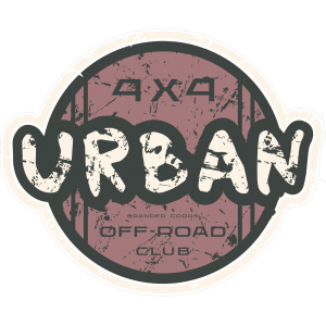 Autocollant Urban 4x4