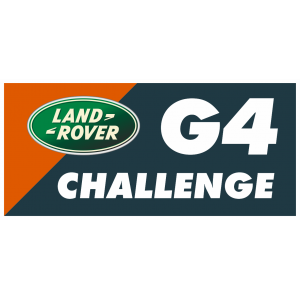 Autocollant Land Rover G4 Challenge Orange