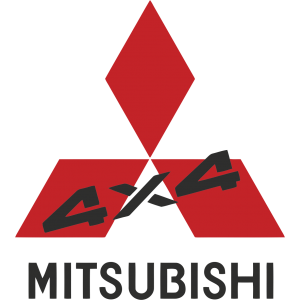 Autocollant Mitsubishi 4x4