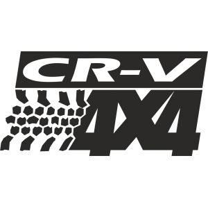 Sticker 4x4 CR-V