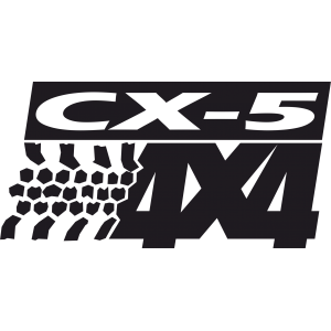 Sticker 4x4 CX-5