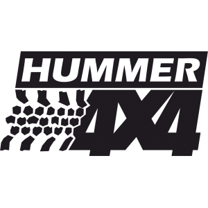 Sticker 4x4 Hummer