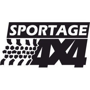 Sticker 4x4 Sportage