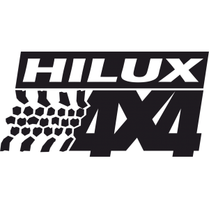 Sticker 4x4 Hilux