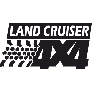 Sticker 4x4 Land Cruiser