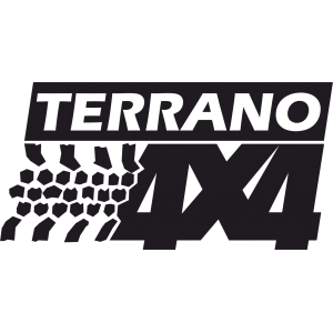 Sticker 4x4 Terrano