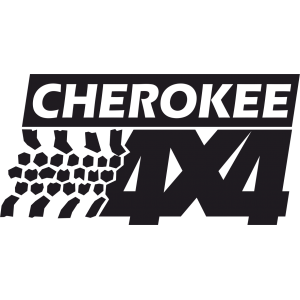 Sticker 4x4 Cherokee