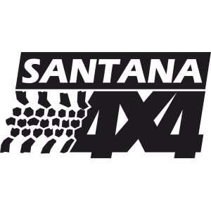 Sticker 4x4 Santana