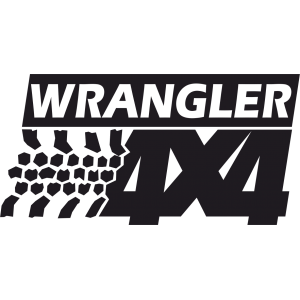 Sticker 4x4 Wrangler