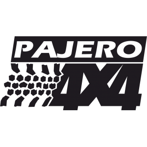 Sticker 4x4 Pajero