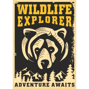 Autocollant Wildlife Explorer