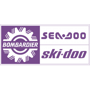 Autocollant Bombardier Sea-doo Ski-doo