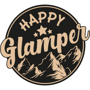 Autocollant Happy Glamper