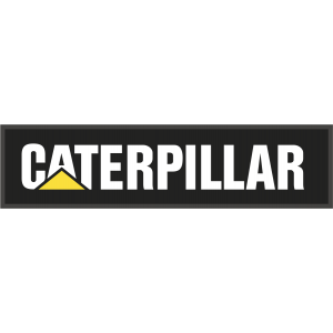 Autocollant Caterpillar Logo modèle 2