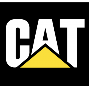 Autocollant Caterpillar Logo modèle 3