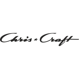 Sticker Bateau Chris Craft