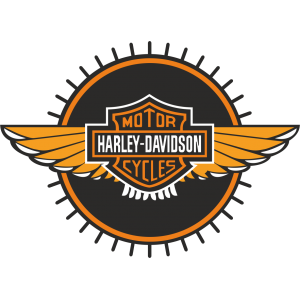 Autocollant Harley-Davidson Motorcycles modèle 2