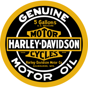 Autocollant Harley Davidson Genuine Motor Oil