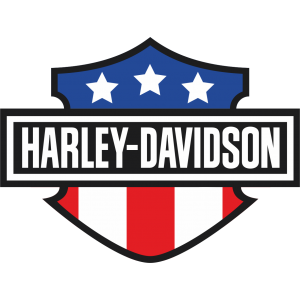 Autocollant Harley Davidson USA Logo