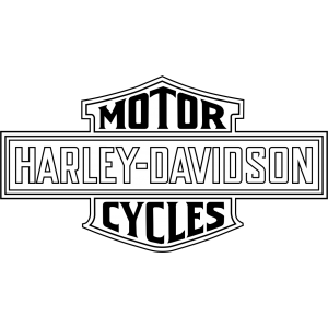 Autocollant Harley-Davidson Motorcycles modèle 3