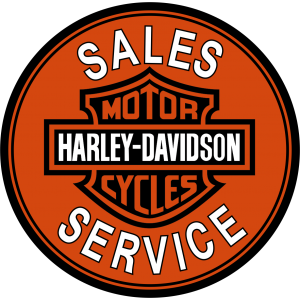 Autocollant Harley-Davidson Sales Service