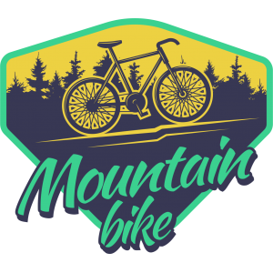 Autocollant Mountain Bike