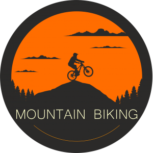 Autocollant Mountain Biking