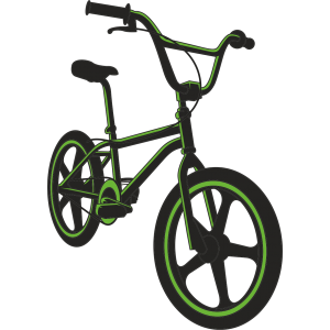 Autocollant Velo BMX