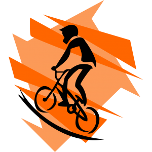 Autocollant Velo BMX Trick Icon