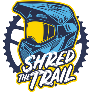 Autocollant Shred The Trail