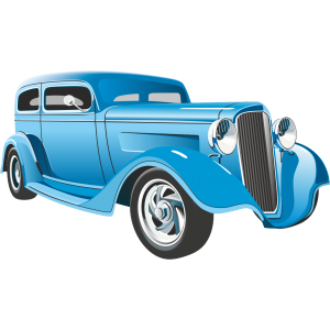 Autocollant Voiture Hot Rod