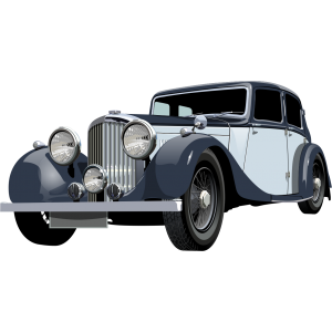 Autocollant Voiture Bentley 4 1936