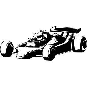 Autocollant Voiture Speed Racer Indy 500