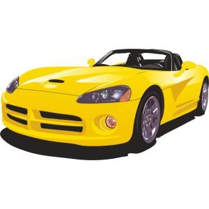 Autocollant Voiture Dodge Viper