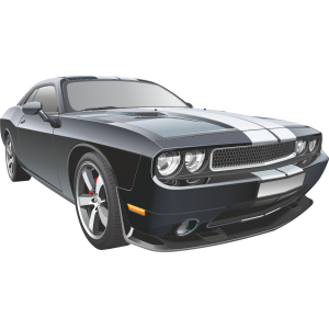 Autocollant Voiture Dodge Challenger