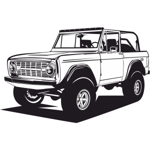 Autocollant Voiture Ford Bronco