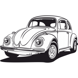 Autocollant Voiture COX Beetle