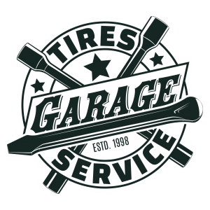 Autocollant Garage Tires Service