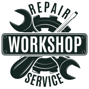 Autocollant Workshop Repair Service