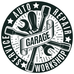 Autocollant Garage Auto Repair