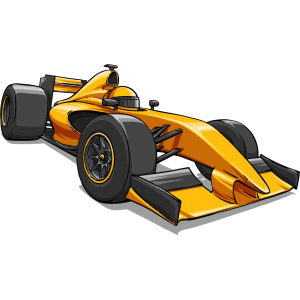 Autocollant Voiture Formule 1