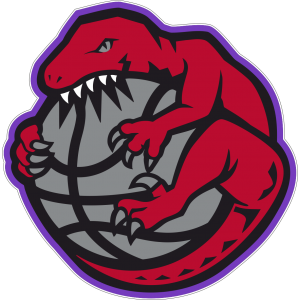 Autocollant NBA Toronto Raptors modèle 4