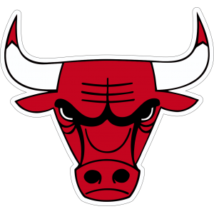 Autocollant NBA Chicago Bulls modèle 2