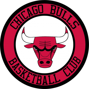 Autocollant NBA Chicago Bulls modèle 3