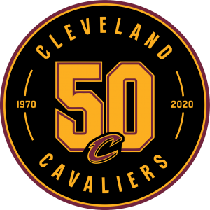 Autocollant NBA Cleveland Cavaliers 1970-2020